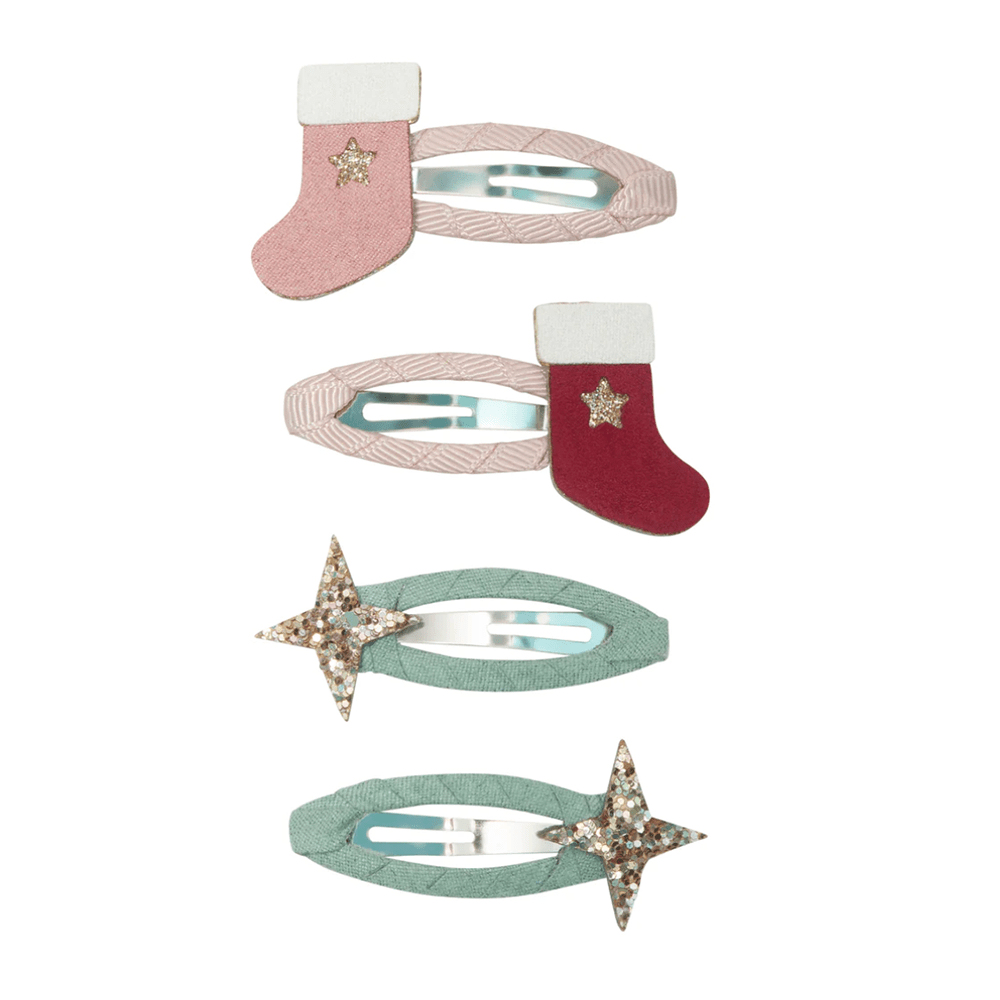 Stocking Hair Clip Set, Shopsweetluluss