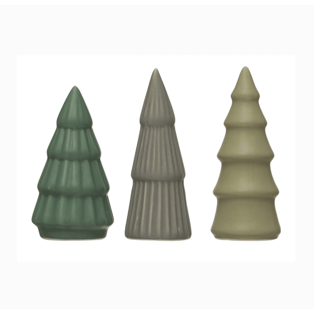 Stoneware Tree, 3 1/2", Matte Finish Shopsweetluluss