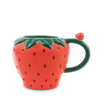 Strawberry Ceramic Mug, Shopsweetluluss