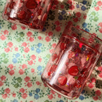 Strawberry Glitter Cup Set, Shopsweetluluss