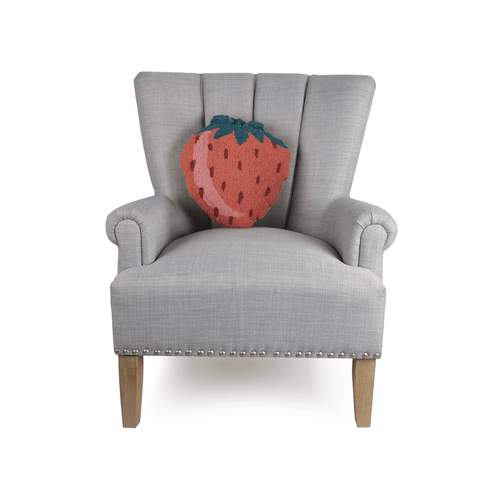 Strawberry w/ Tassels Shaped Hook Pillow, Shopsweetluluss