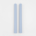 Summer Sky Blue Table Candles, Shopsweetluluss