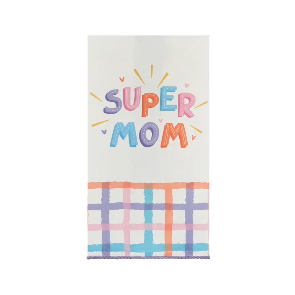 "Super Mom" Kitchen Towel, Shopsweetluluss