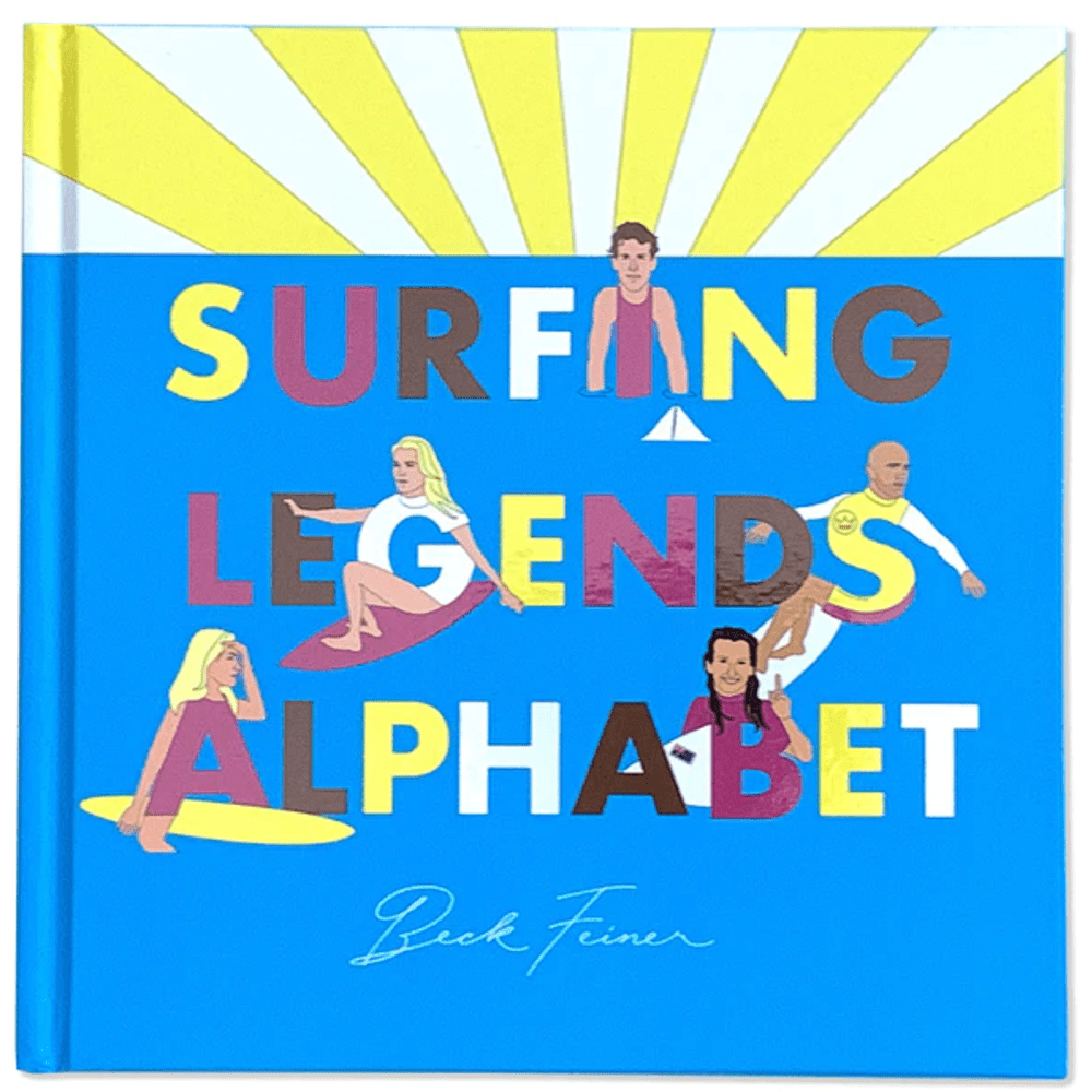 Surfing Legends Alphabet Book, Shopsweetluluss