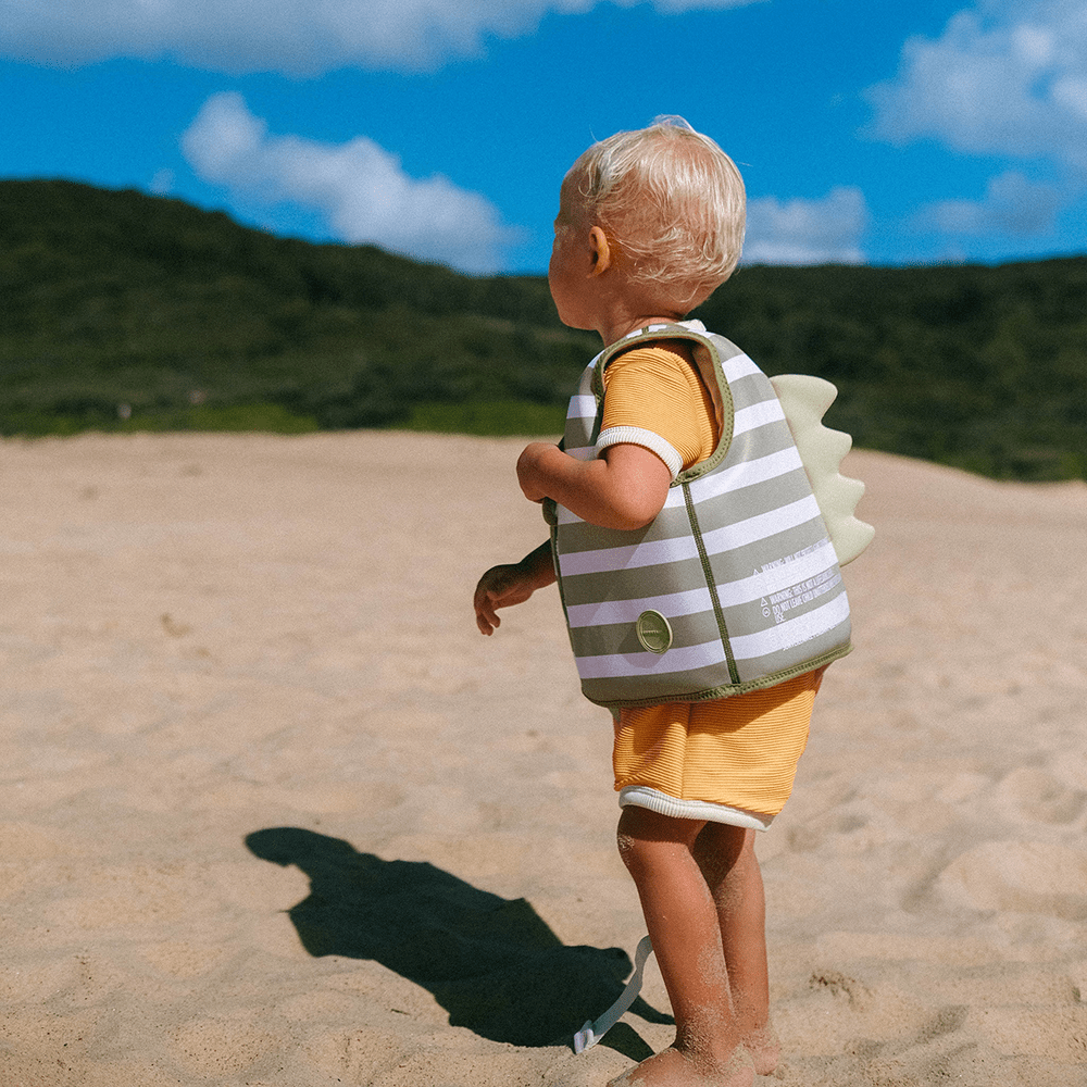Swim Vest, Into the Wild Khaki - 2-3 Years Old, Shopsweetluluss
