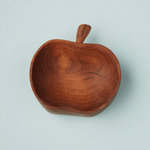 Teak Apple Bowl, Shopsweetluluss