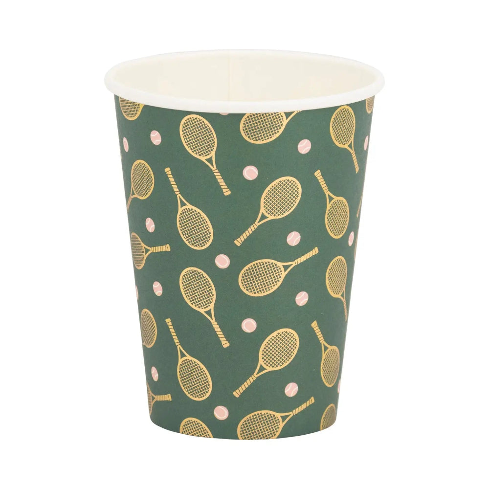 Tennis Racket Paper Cups, Shopsweetluluss
