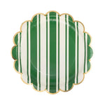 Tennis Striped Paper Plates, Shopsweetluluss