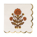 Thanksgiving Floral Cocktail Napkins, Shopsweetluluss