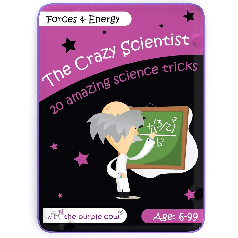 The Crazy Scientist - Forces & Energy Activity Cards, Shopsweetluluss