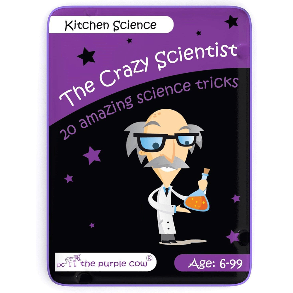 The Crazy Scientist - Kitchen Science Activity Cards, Shopsweetluluss
