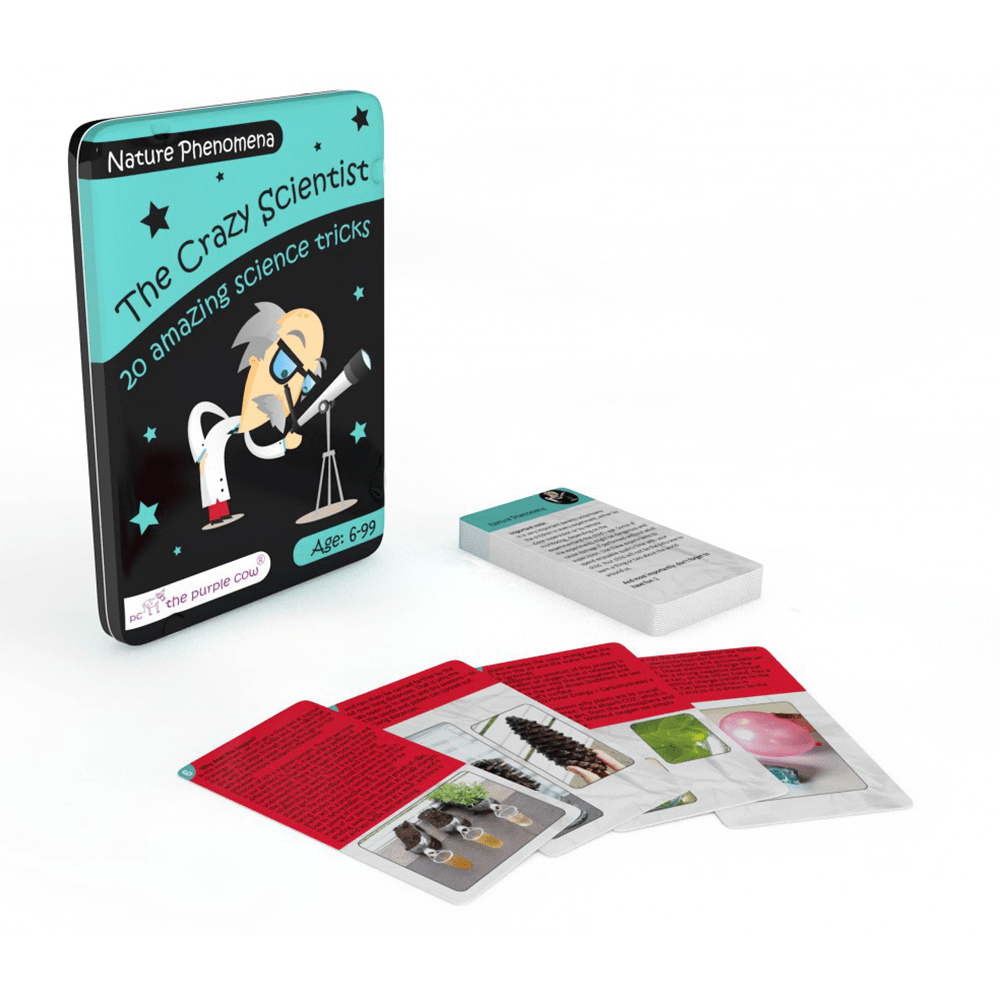The Crazy Scientist - Nature Phenomena Activity Cards, Shopsweetluluss