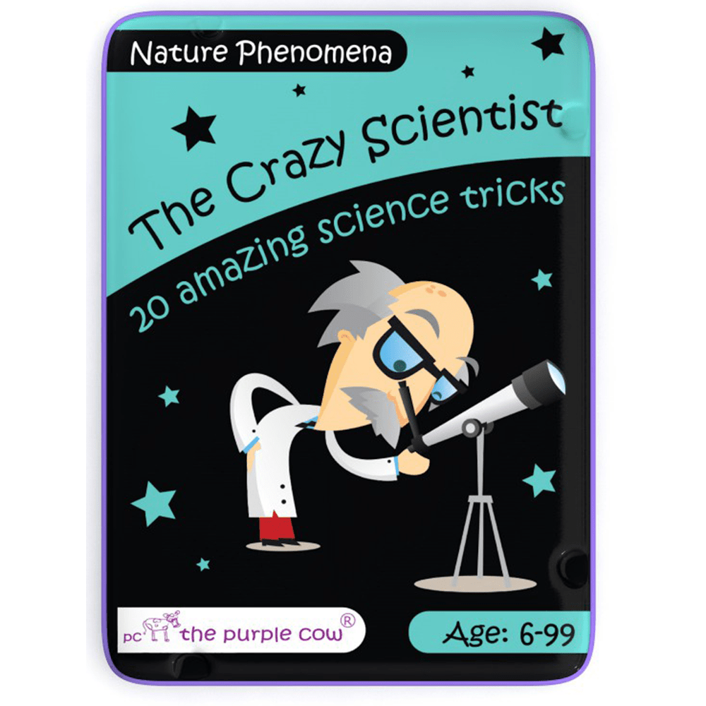 The Crazy Scientist - Nature Phenomena Activity Cards, Shopsweetluluss