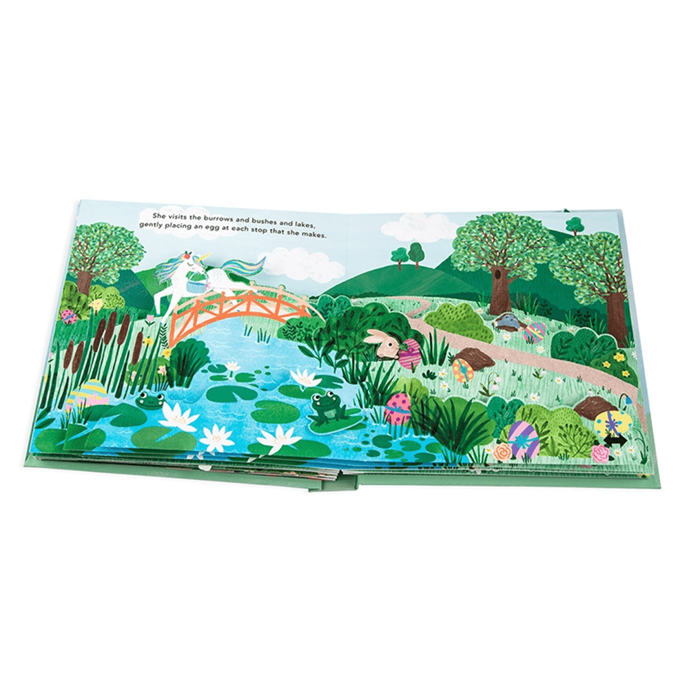 The Easter Unicorn: A Magical Pop-up Book, Shopsweetluluss