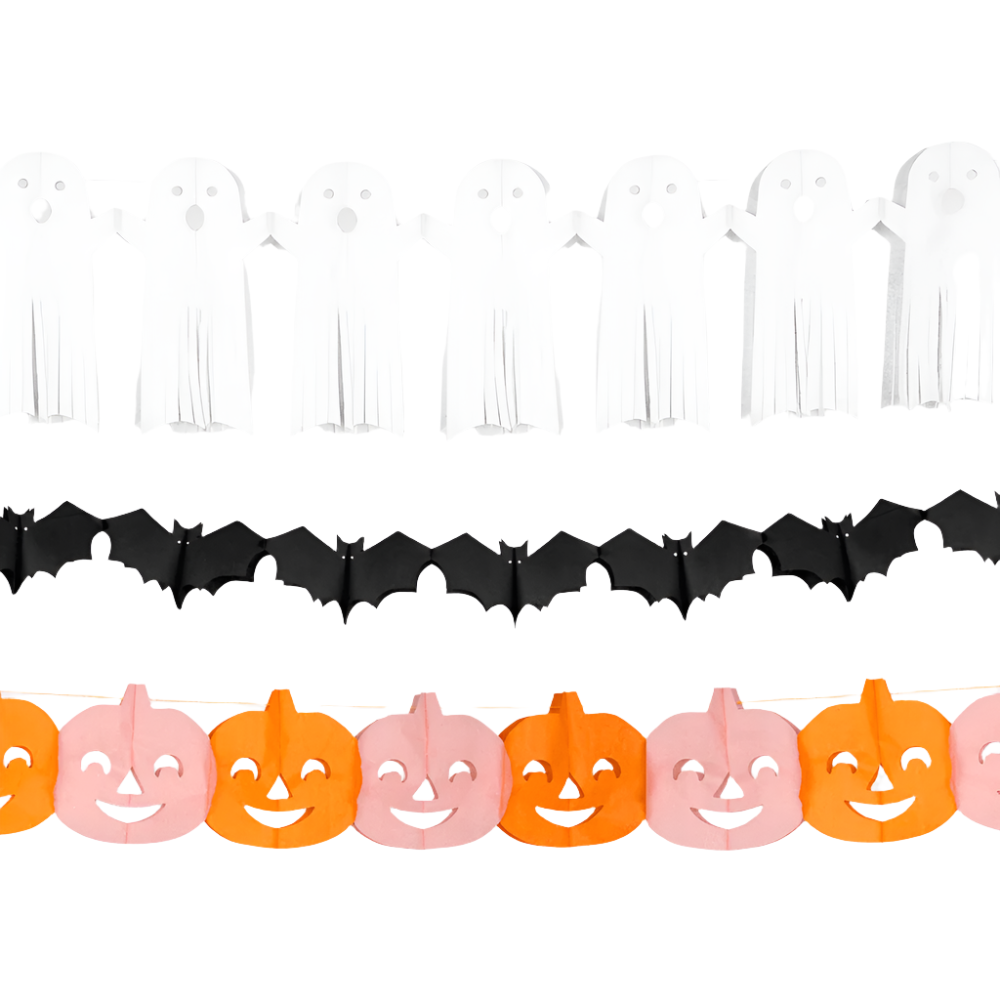 Meri Meri Tissue Paper Halloween Garlands, Shopsweetluluss