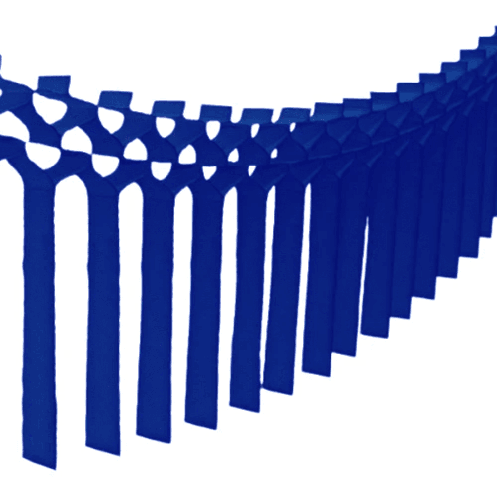 Tissue Streamer Garland - Dark Blue, Shopsweetluluss