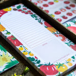 Tomato Vine Market List Notepad, Shopsweetluluss