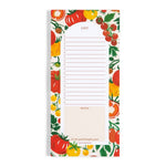Tomato Vine Market List Notepad, Shopsweetluluss