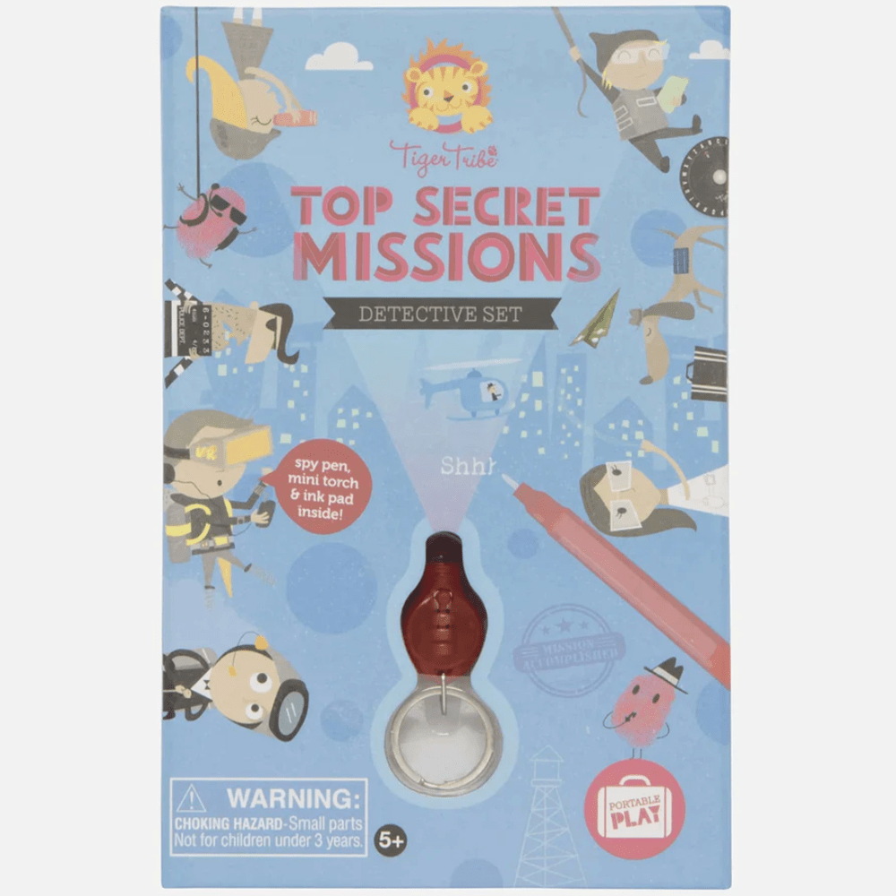 Top Secret Missions - Detective Set, Shopsweetluluss