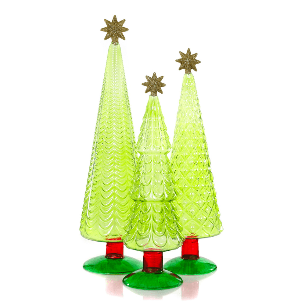 Translucent Conifers Set- Green & Gold, Shopsweetluluss