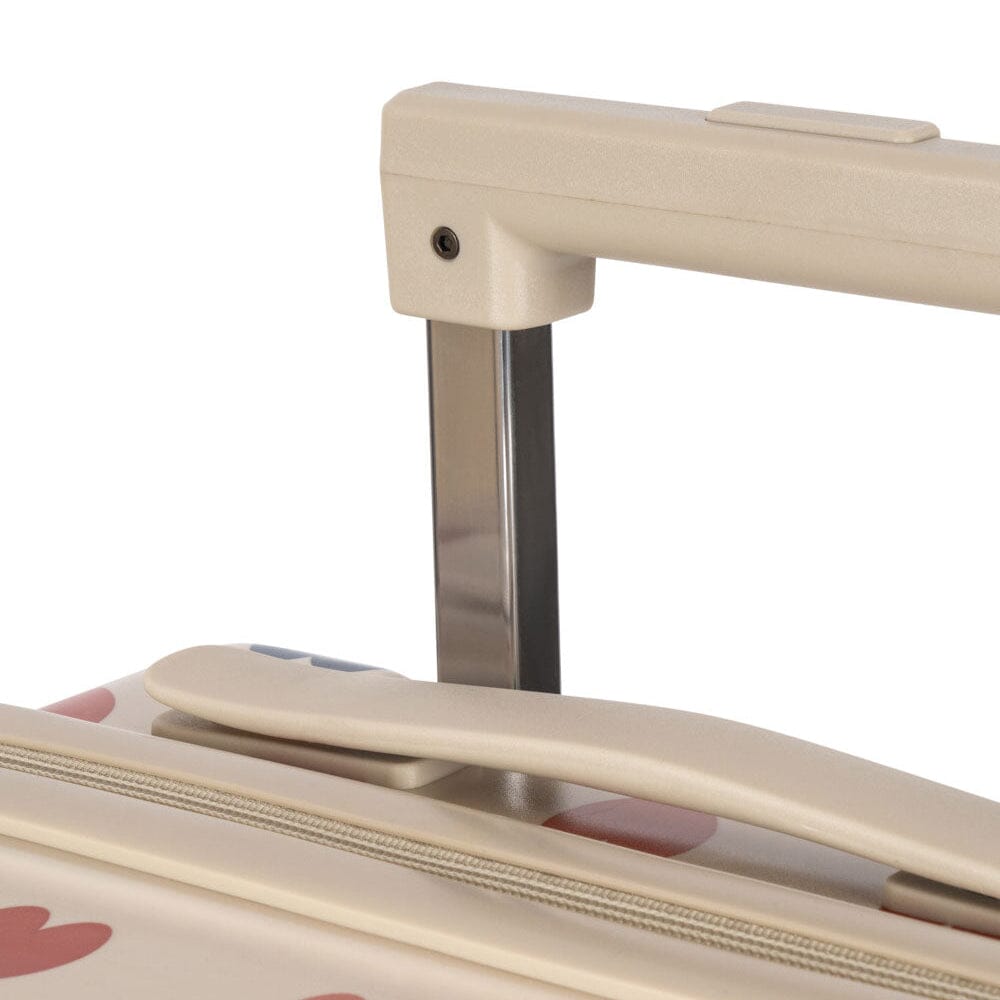 Travel Suitcase - Rainbow Hearts, Shopsweetluluss