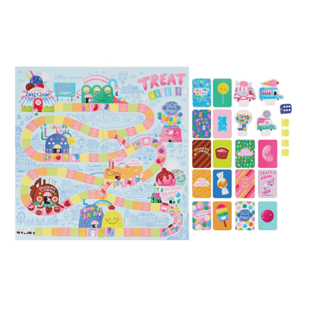 Treatville Board Game, Shopsweetluluss