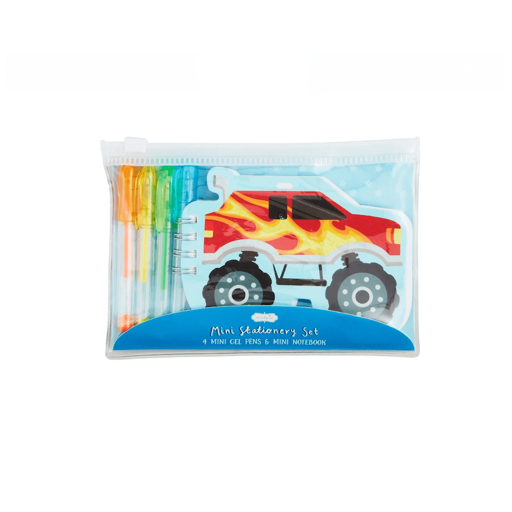 Mini Stationery Set - Monster Truck, Shopsweetluluss