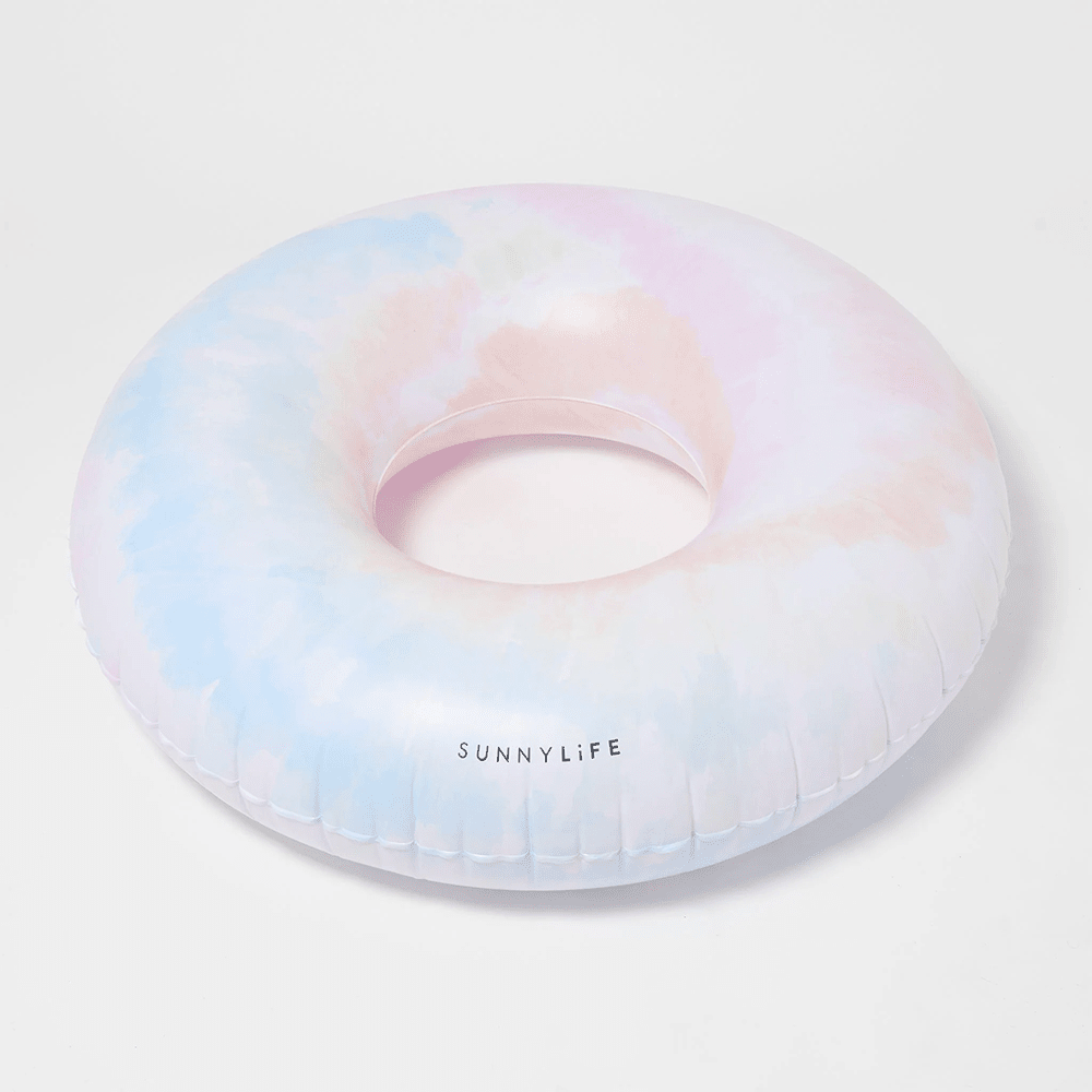 Tube Pool Ring & Ball Set - Tie Dye Multi, Shopsweetluluss