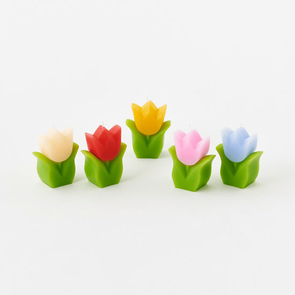 Tulip Candle - 5 Color Options, Shopsweetluluss
