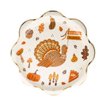 Thanksgiving Icons Dinner Plates, Shopsweetluluss