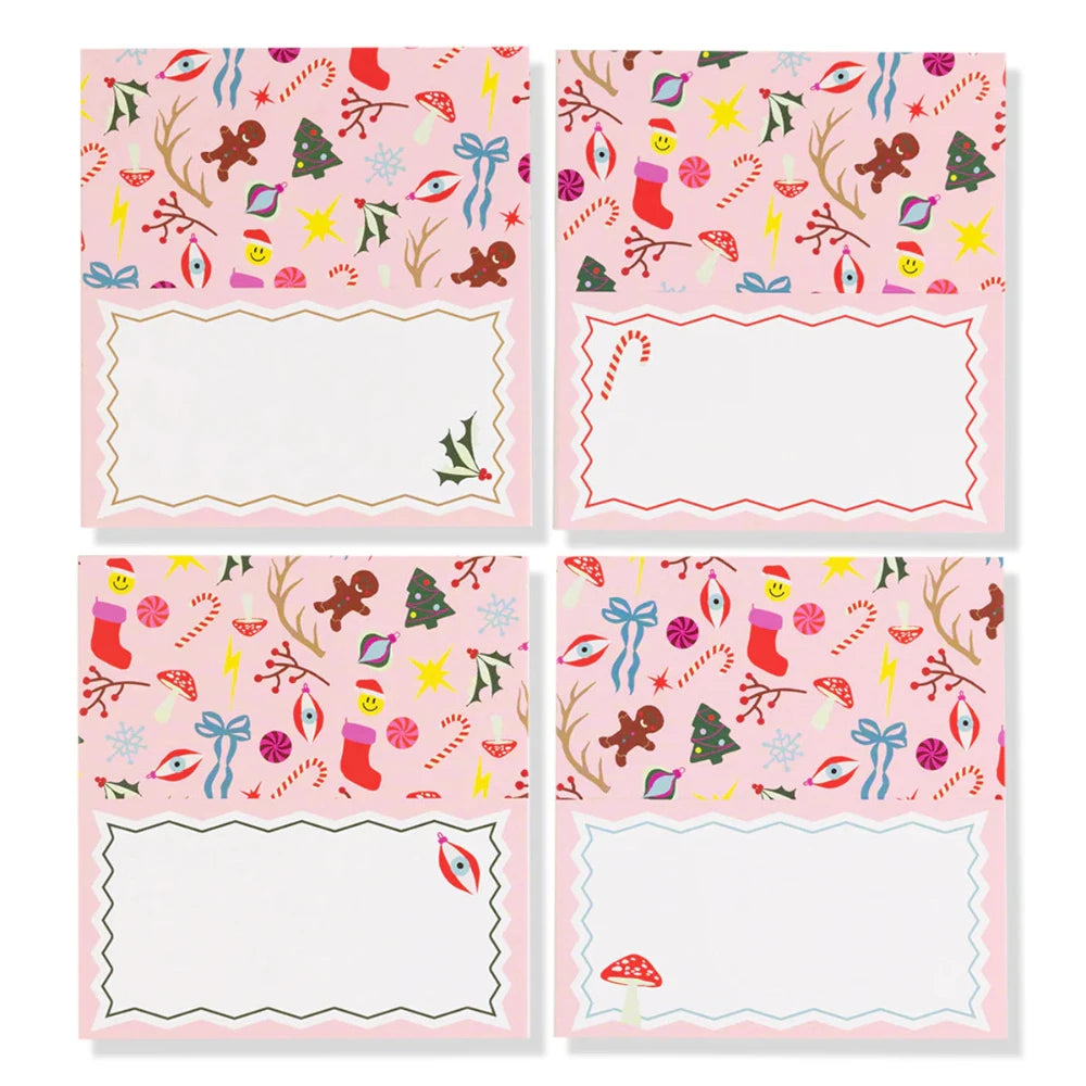 Twinklemas Placecards Set, Shopsweetluluss