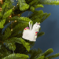 Unicorn Alpaca Ornament Set, Shopsweetluluss