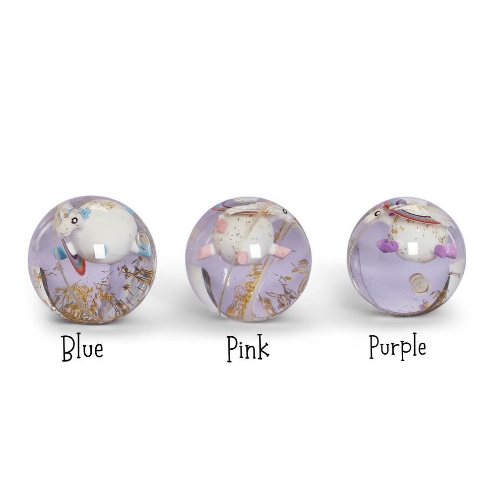 Happy Unicorn LED Bouncing Ball - 3 Color Options, Shopsweetluluss
