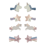 Unicorn Mini Hair Clip Set, Shopsweetluluss