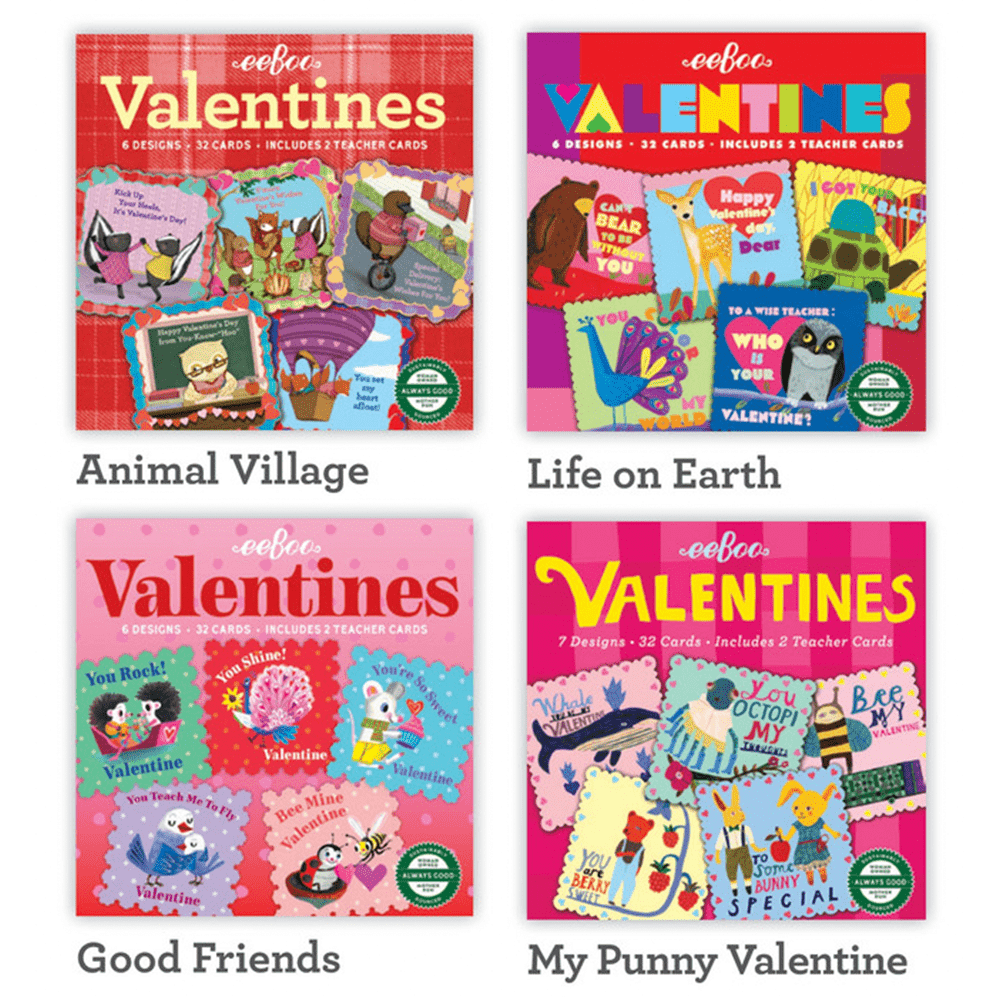 Valentine Cards Set - 4 Style Options, ShopsweetlulussValentine Cards Set - 4 Style Options, Shopsweetluluss