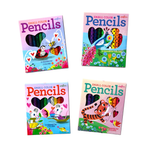 Valentine Color Pencil Set - 4 Style Options, Shopsweetluluss