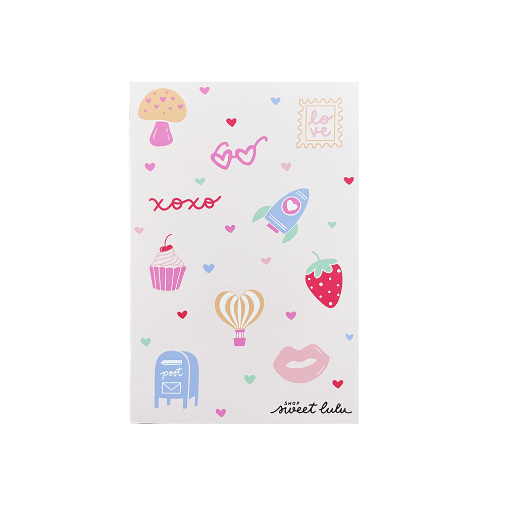 Sweet On You Sticker Set, Shopsweetluluss