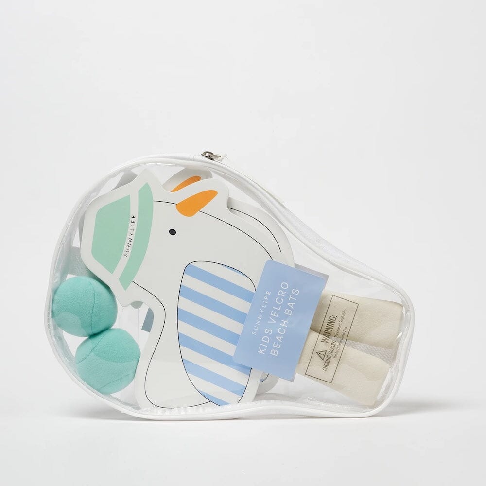 Kids Velcro Beach Bats - Sid the Seagull, Shopsweetluluss
