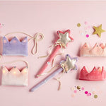 Velvet Light-Up Crown - Hot Pink, Shopsweetluluss
