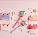 Velvet Light-Up Crown - Light Pink, Shopsweetluluss