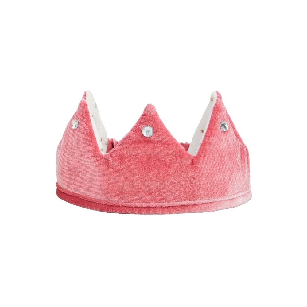 Velvet Light-Up Crown - Hot Pink, Shopsweetluluss
