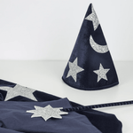 Velvet Wizard Costume - Blue, Shopsweetluluss