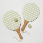 Vintage Beach Paddles - La Palma Sage Stripe, Shopsweetluluss