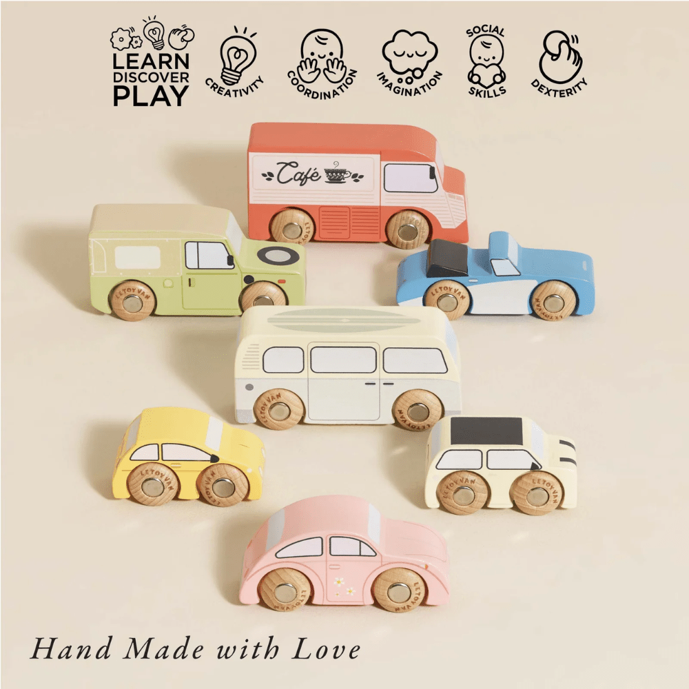 Vintage Toy Cars - Set of 7, Shopsweetluluss