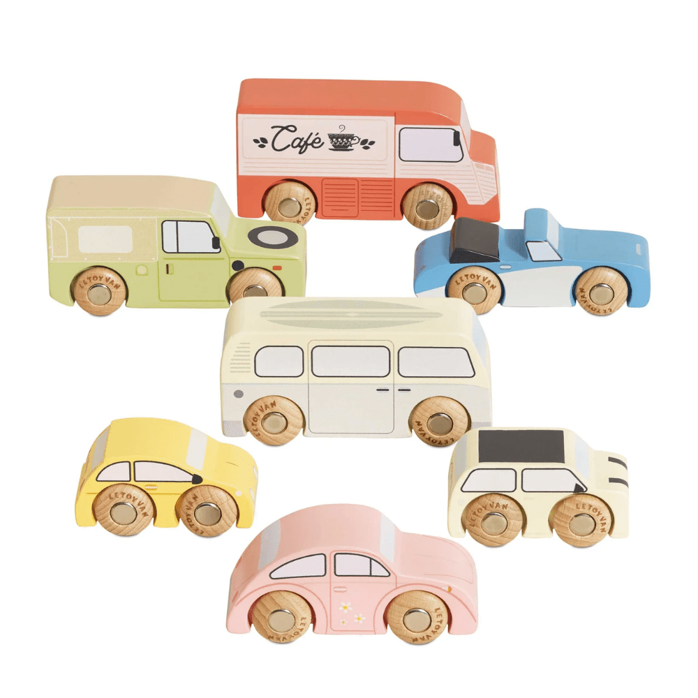 Vintage Toy Cars - Set of 7, Shopsweetluluss