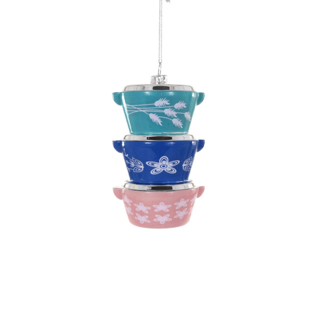 Vintage Casserole Dishes Ornament - Pastel, Shopsweetluluss