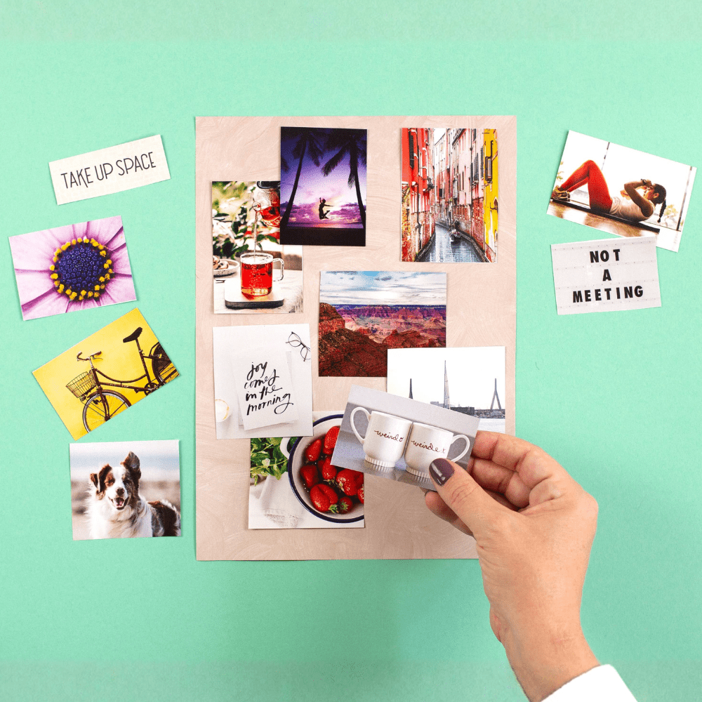 The Vision Board Book: 700+ Words & Images, Shopsweetluluss