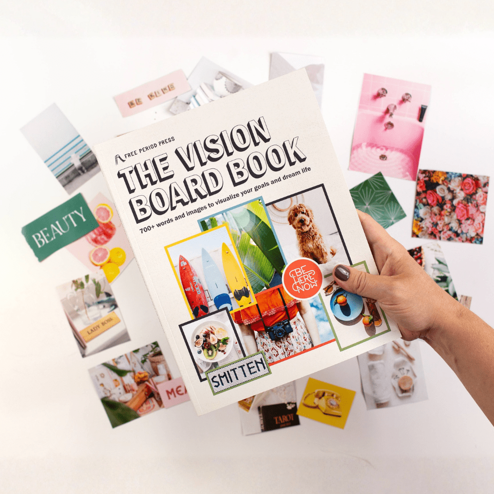 The Vision Board Book: 700+ Words & Images, Shopsweetluluss