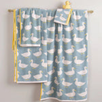Waddling Ducks Organic Hand Towel, Shopsweetluluss

