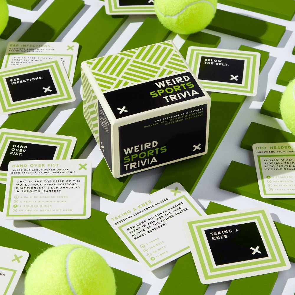 Weird Sports Trivia Game, Shopsweetluluss